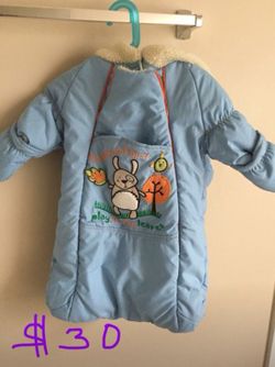 Oh my it’s freezing keep the babies warm to and from daycare!