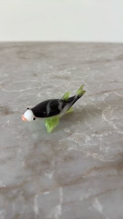 Miniature Glass Fish Figurine