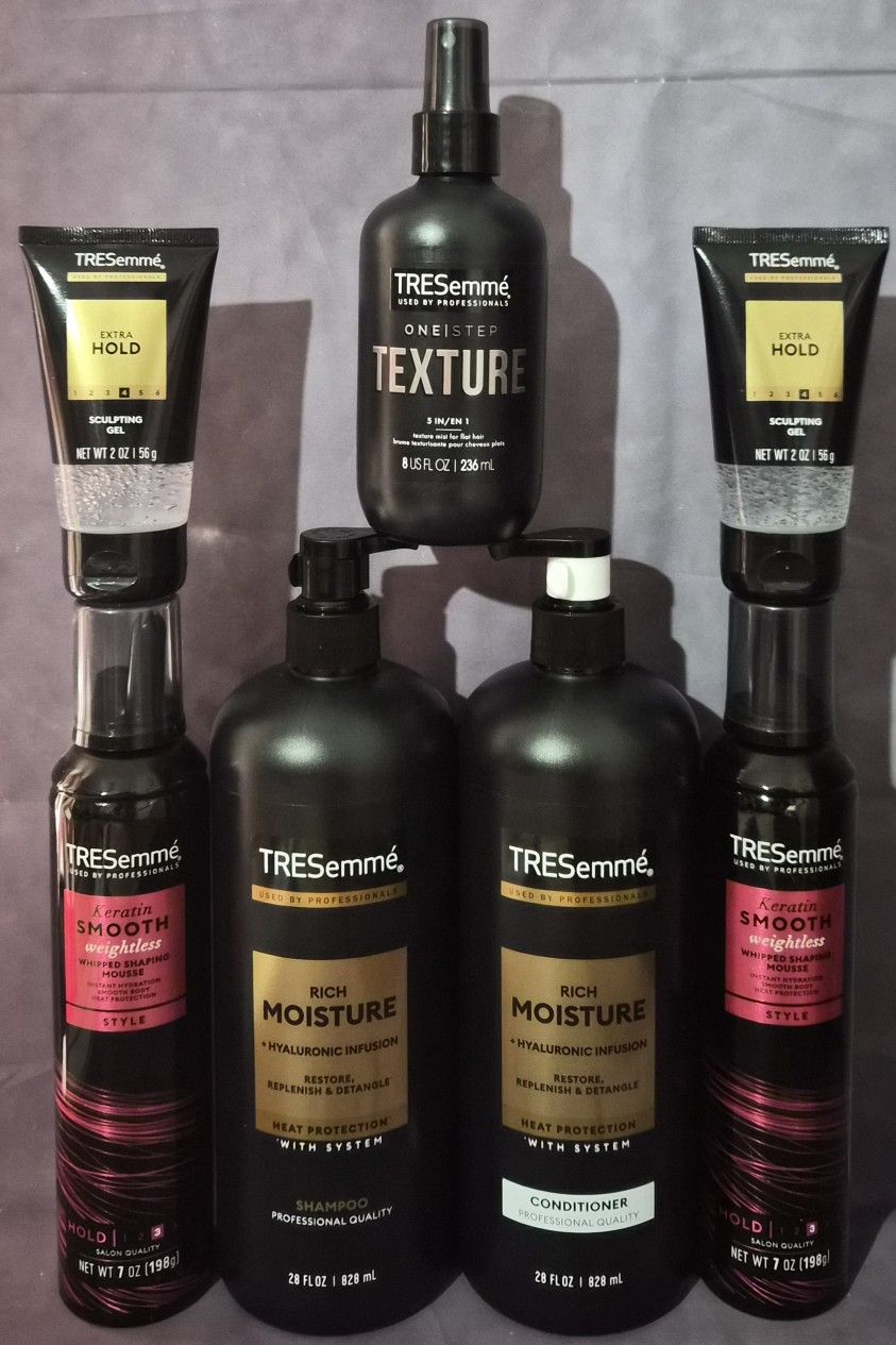 NASHVILLE, GA Pack Of 7 Tresemme Hair Care Bundle