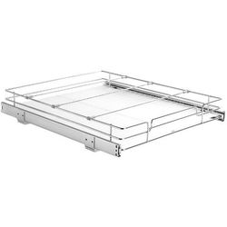 21" X16” D Pull Out Cabinet Organizer-Heavy Duty Chrome Steel Slide Out Shelves,Home/Kitchen/ Storage …