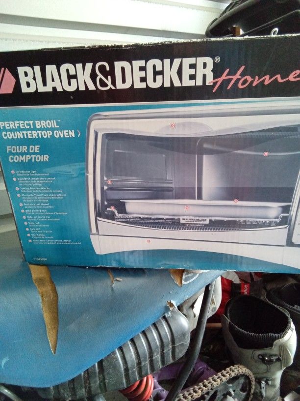 Black and Decker home perfect broil countertop oven