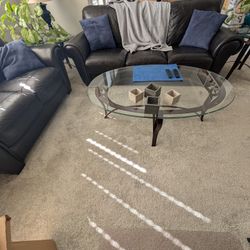 Beveled Glass Coffee & End Tables