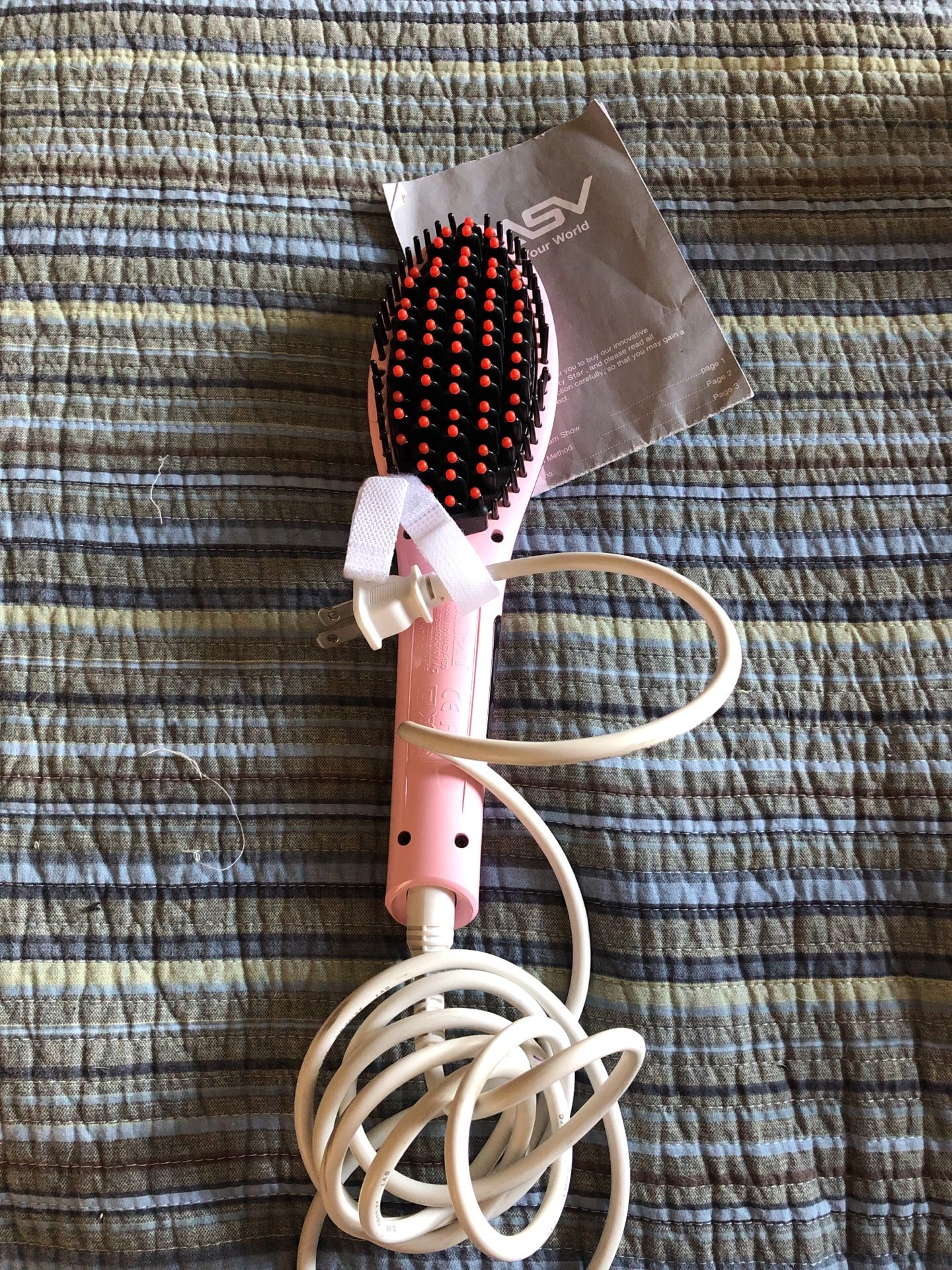 NASV Electric Brush/hair straightener