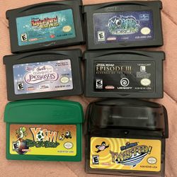 Gameboy Advance SP and Nintendo DS games 