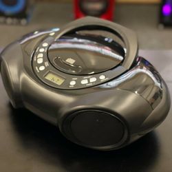 CD Player Bluetooth FM Radio Speaker De Cable O BaterÃa