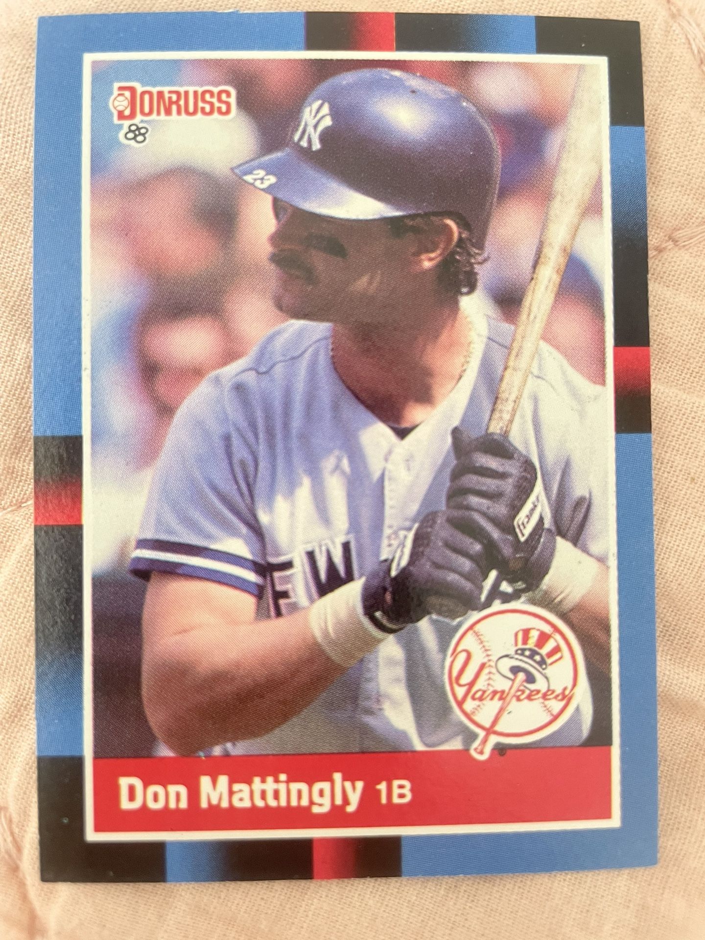 Don Mattingly 1987 Baseball Card