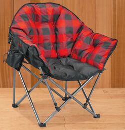 Big Plush Camping Chair