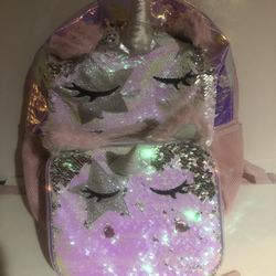 WonderNation Unicorn Backpack w/lunch bag