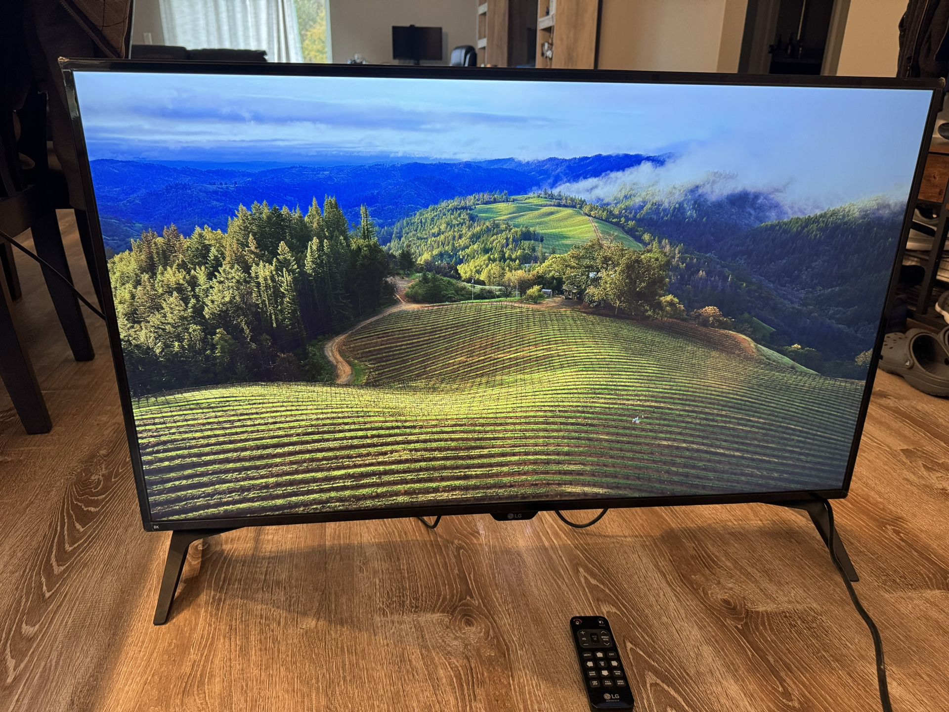 43 Inch 4K Monitor With 4 Displays With USBC Charging/Input  (6 Inputs)
