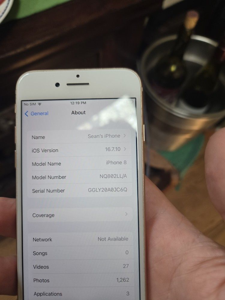 Iphone 8 256 GB Memory
