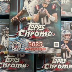 2025 NFL Topps Chrome Hangars $40