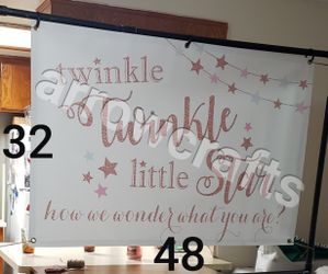 Gender Reveal Banner/backdrop
