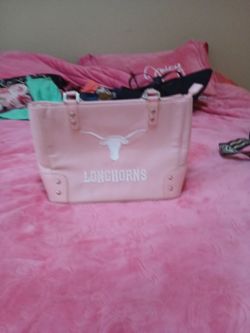 Pink Longhorns Bag