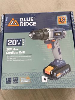 Cordless drill
