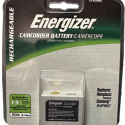 Energizer ERC696 Camcorder Battery Replacement for Samsung IA-BP85ST- New Sealed