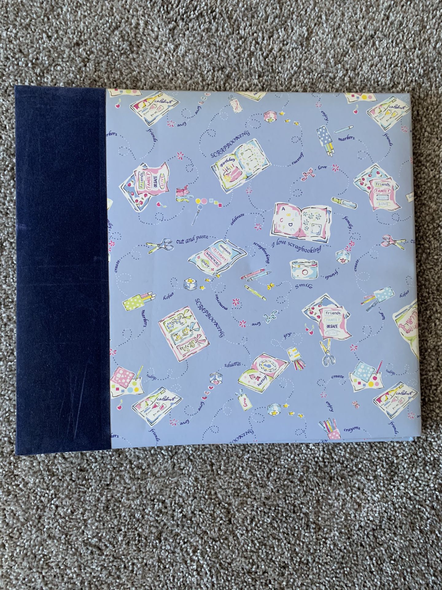 FREE Never used 12”x12” scrapbook
