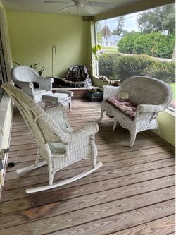 Wicker Lanai Set