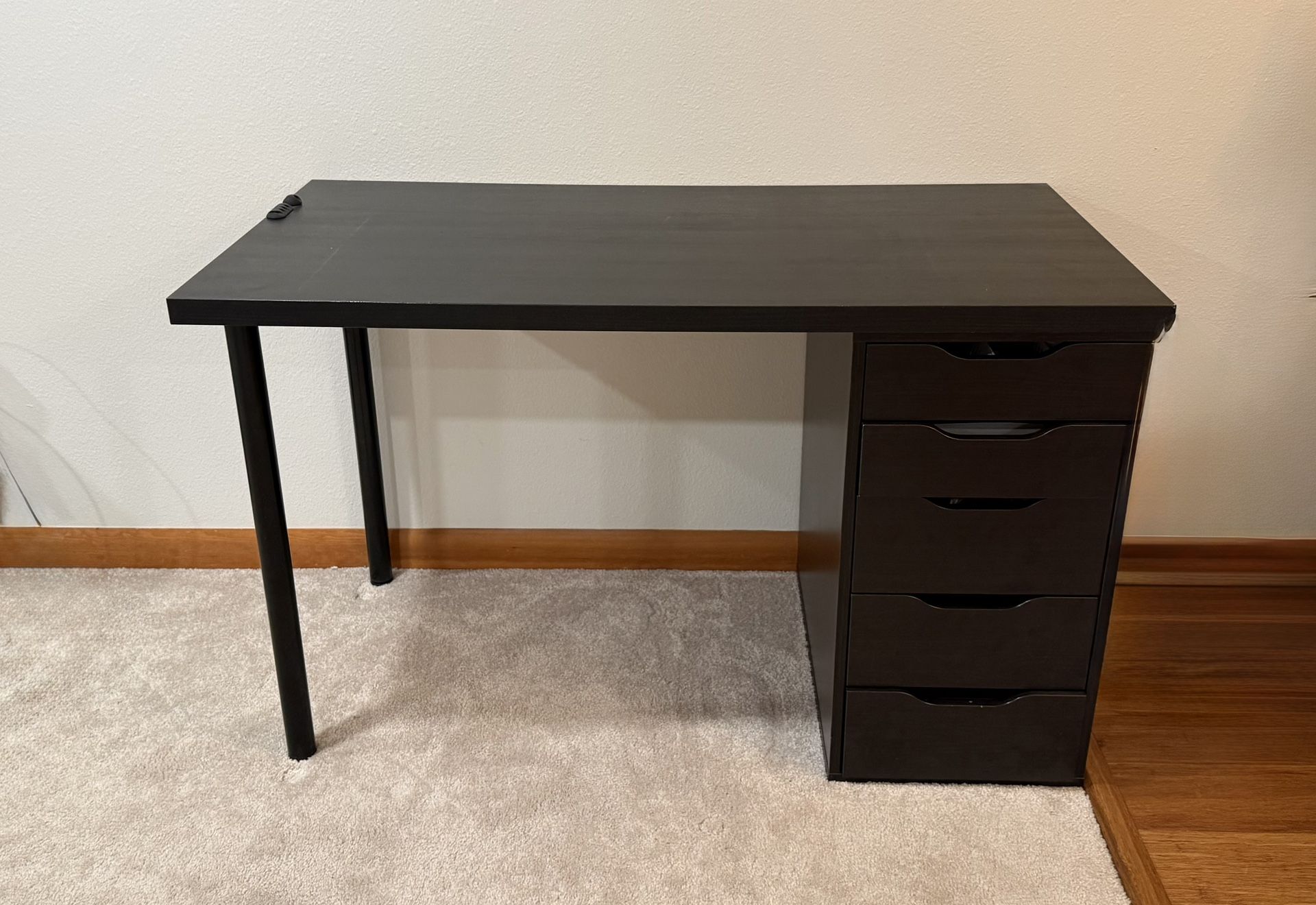 Desk and Drawers