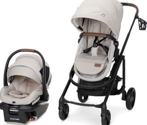 Lightly used Maxi-Cosi Baby Stroller and Car Seat Combo