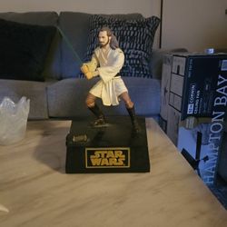 Star Wars Ep 1. Qui Gon Jinn Piggy Bank Figure 