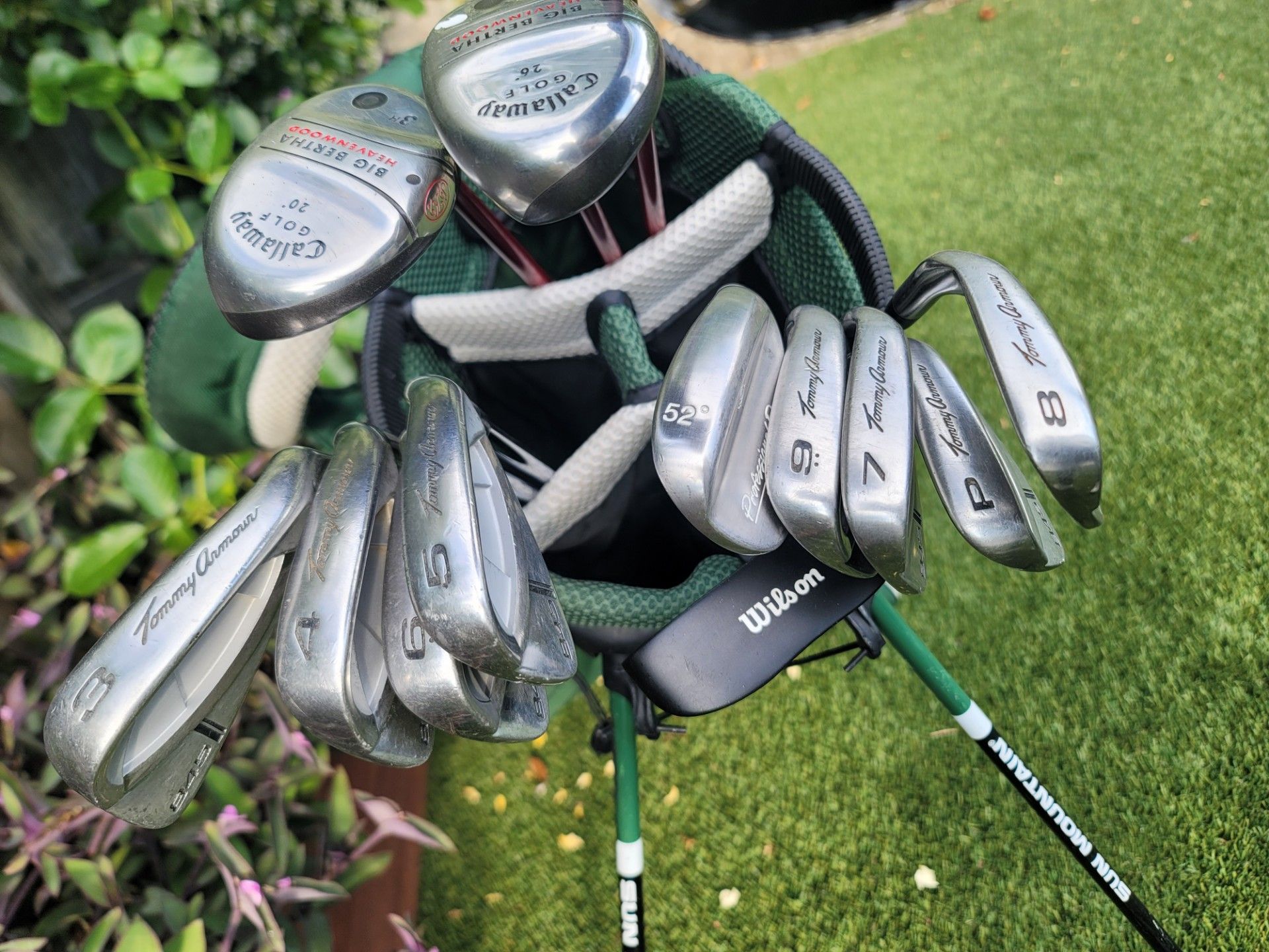 Tommy armour 845 iron set 3-pw