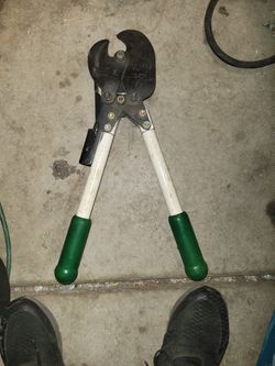 Green lee 774 Mcm Ratchet Cutters