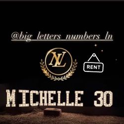 Marquee Letters & Numbers 