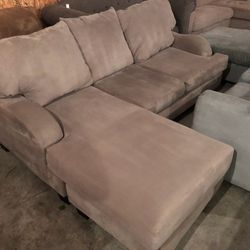 Grey L Shaped Sectional Couch “WE DELIVER”