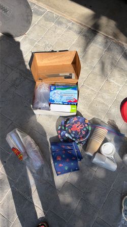 Kids Party Supplies Bundle – Plates, Cups, Bags