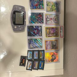 Pokémon Cards And Gameboy Advance Lot