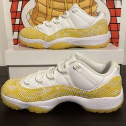 jordan 11 “yellow snakeskin” 