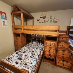Wood Bunk Beds