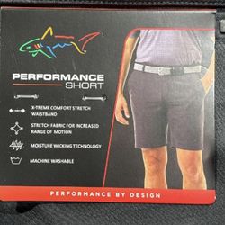 Greg Norman Golf Short Black 