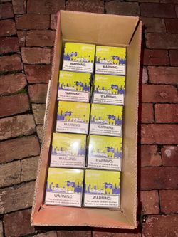 200x Vybrant Prime 8000 Disposable Vapes – Blueberry Lemon – Sealed Master Case