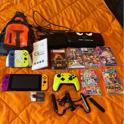 Nintendo switch console bundle

