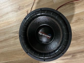 American bass 15 HD subwoofer 2000rms 2ohms