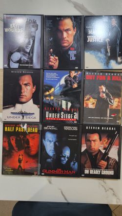 Steven Seagal DVD Collection – 9 Movies