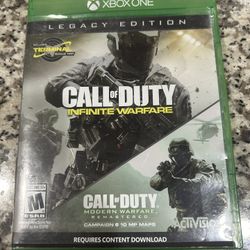 Call Of Duty Infinite Warfare/Modern Warfare Remastered Xbox One