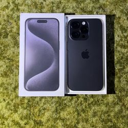 iPhone 15 Pro | 256GB | Black Titanium | Factory Unlocked