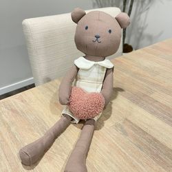 Valentine's Day Heart Toy Bear Stuffed Animal Hearth and Hand Magnolia