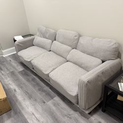 Grey Sofa 89” 3 Seater