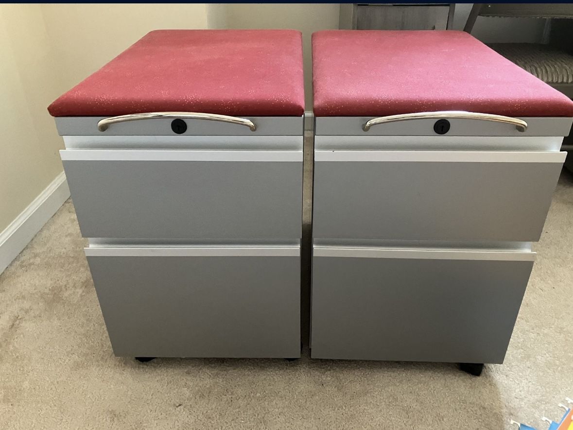 Two File Cabinets