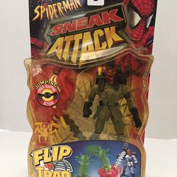 1999 Toy Biz Spiderman Sneack Attack Red Skull Figure