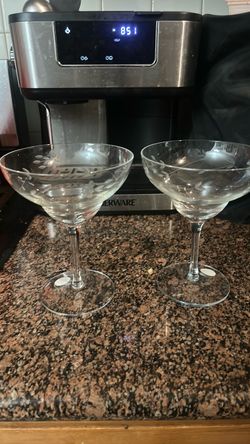 Princess House 2 margarita glasses
