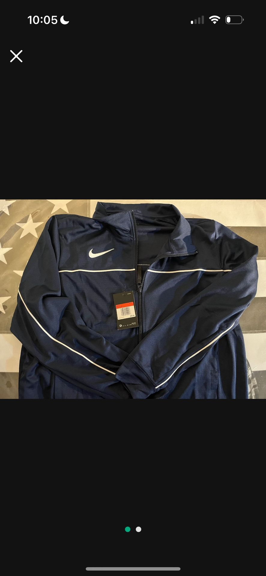 Nike Jacket Size Large Men New 
