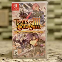 Trails Of Cold Steel 3 Extracurricular Edition Nintendo Switch And 2
