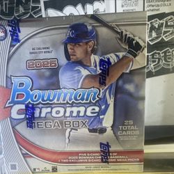Topps 2025 Bowman Chrome Megas Box 