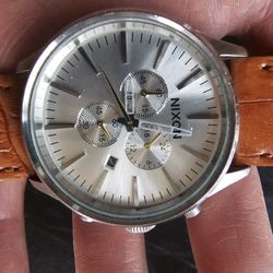 Nixon Watch Leather
