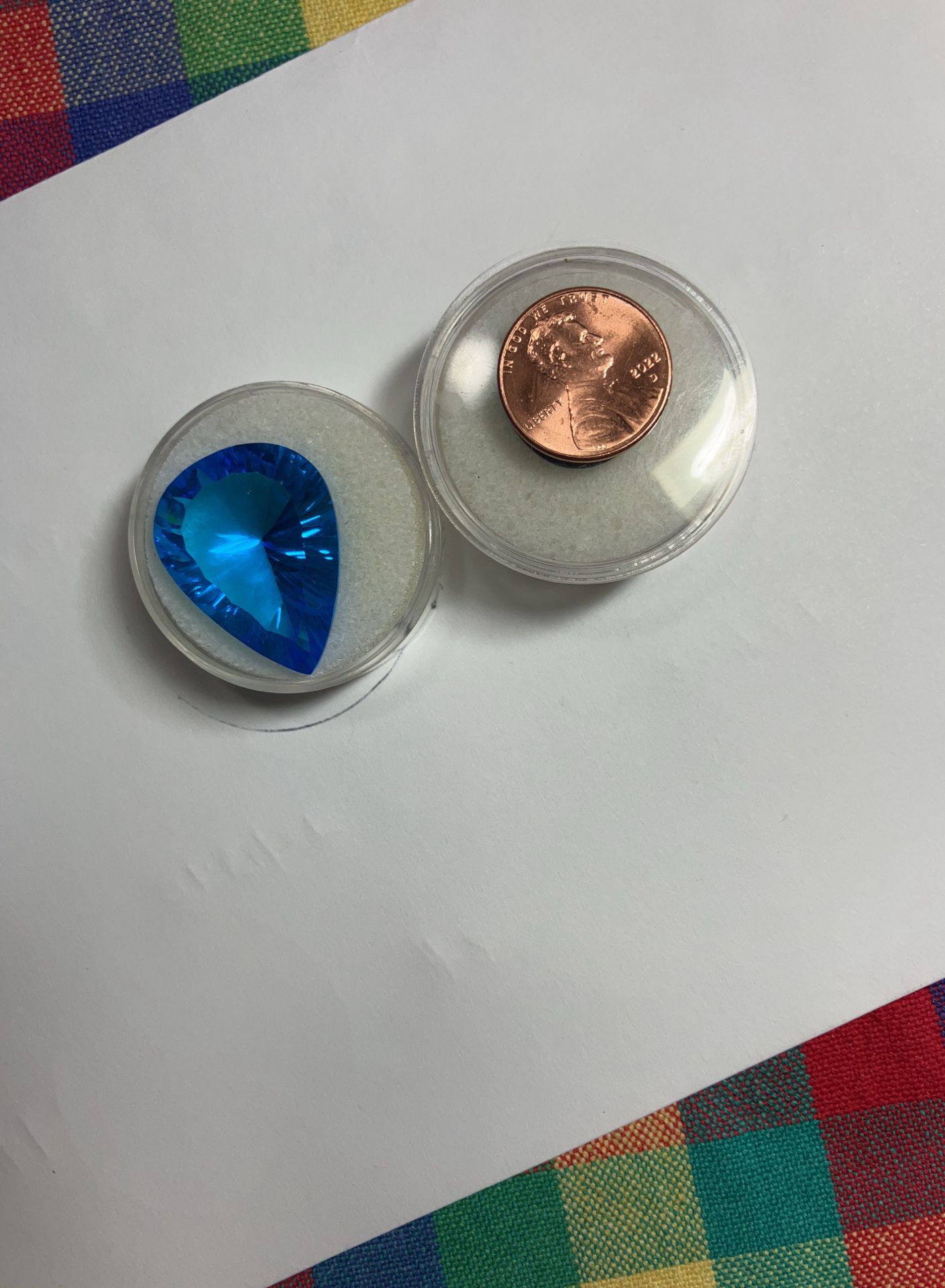 30 Carats BRAZILIAN BLUE TOPAZ