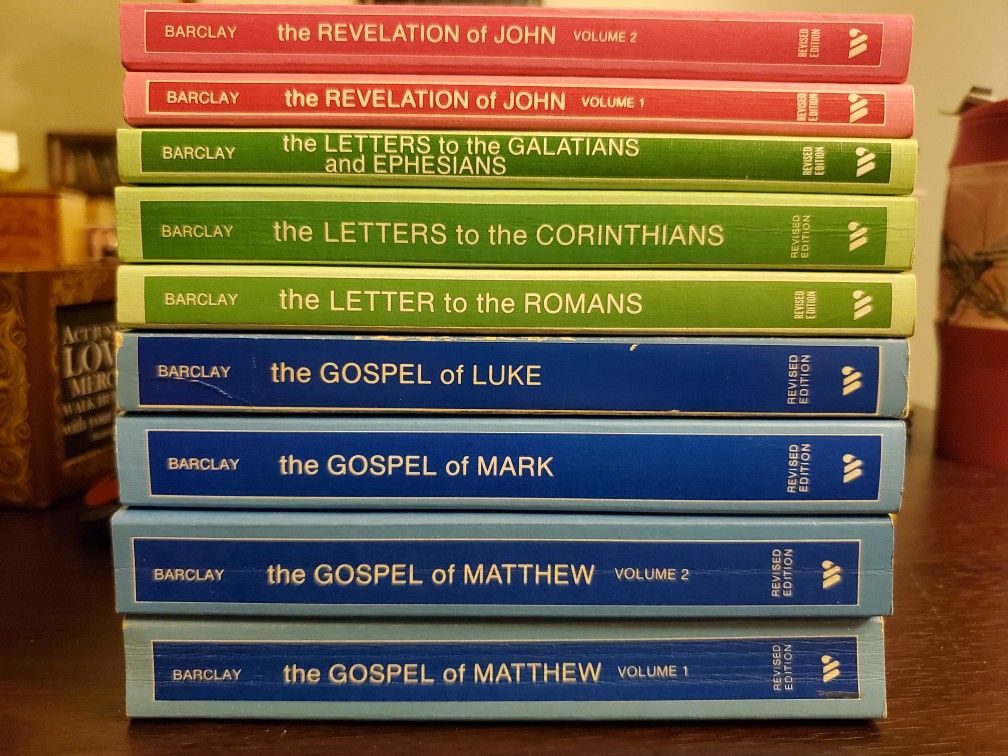 New Testament Commentaries By William Barclay For Sale In Chandler AZ new-testament-commentaries-by-william-barclay-for-sale-in-chandler-az